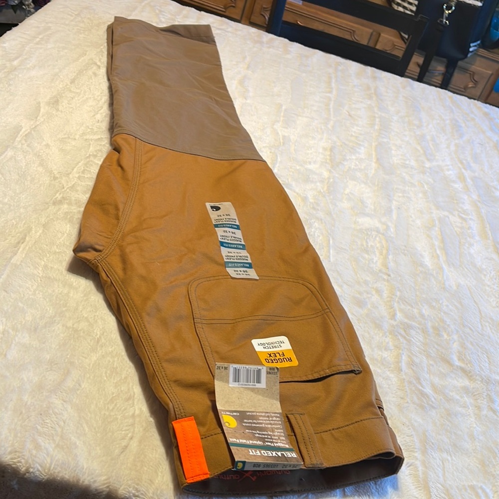 Mens Carhartt rugged flex upland field pant 36 X 32